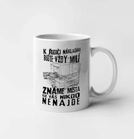 K řidiči náklaďáku buďte vždy milý
