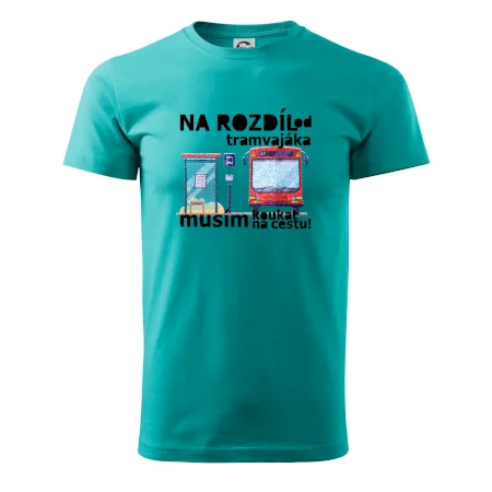 Na rozdíl od tramvajáka musím koukat na cestu