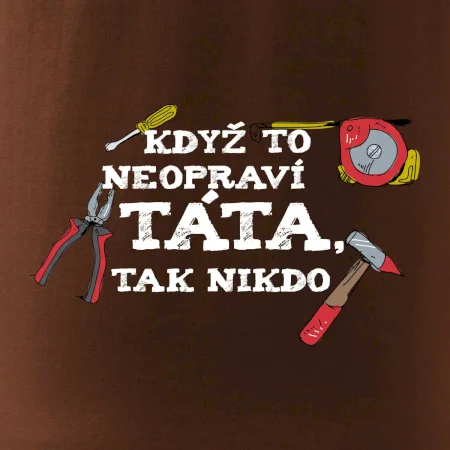 Když to neopraví táta, tak nikdo barevné