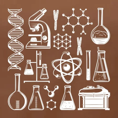 Laboratoř - ikony