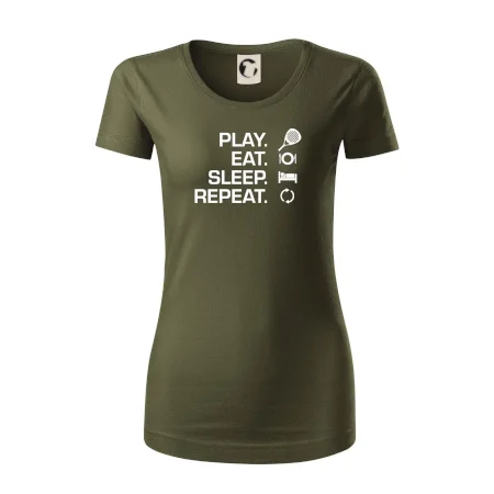 Play eat sleep repeat padel