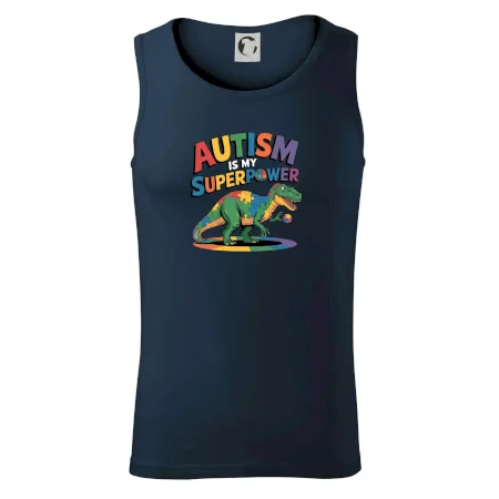 Stojící Rex Autism is my superpower