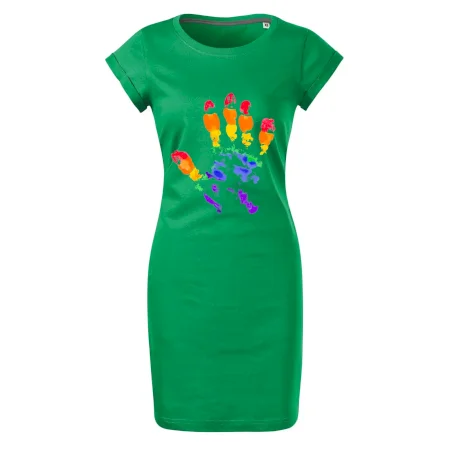 LGBT hand print