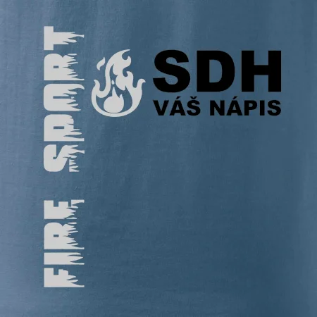 SDH REFLEXNÍ nápis (oheň, firesport, název sboru - vlastní nápis)