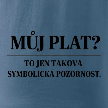 Můj plat? to jen taková symbolická pozornost