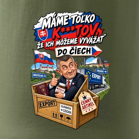 Máme toľko kktov, že ich môžeme vyvážať do Čiech