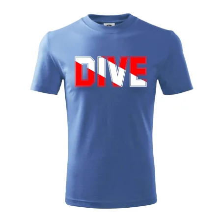 Dive nápis vlajka