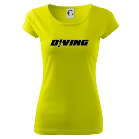 Diving nápis potápěč