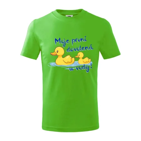 Moje první dovolená u vody - kluk