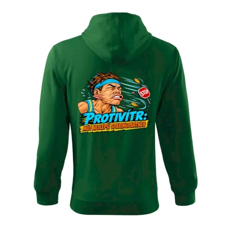 Běžecký protivítr můj sparingpartner