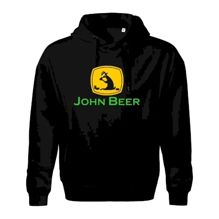 John Beer jelen s pivem