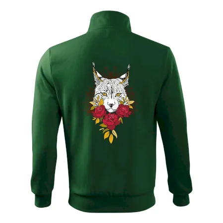 Rys s červenými růžemi  (Pecka design)