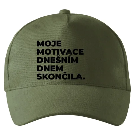MOJE MOTIVACE DNEŠNÍM DNEM SKONČILA.