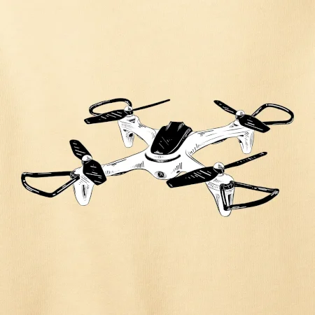 Dron kresba
