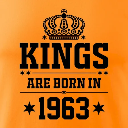 Kings are born in 1963