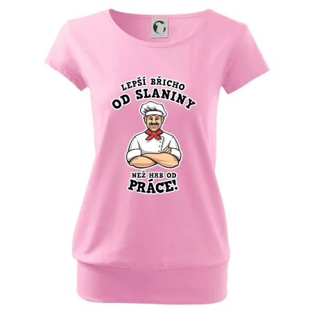 Lepší břicho od slaniny než hrb od práce