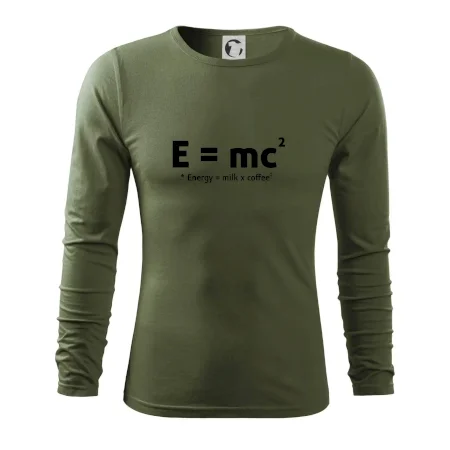 e = mc2 - coffee milk