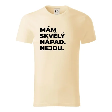 MÁM SKVĚLÝ NÁPAD. NEJDU.