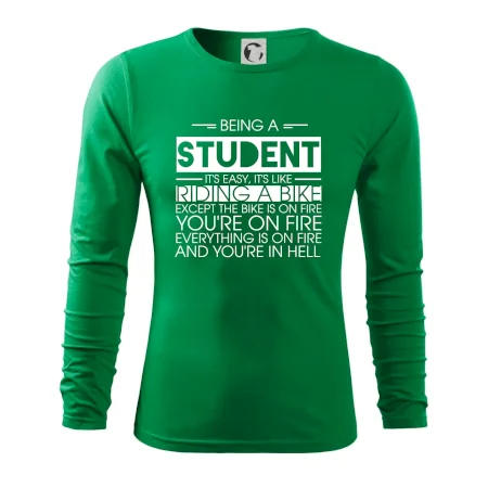 Being a student - bike