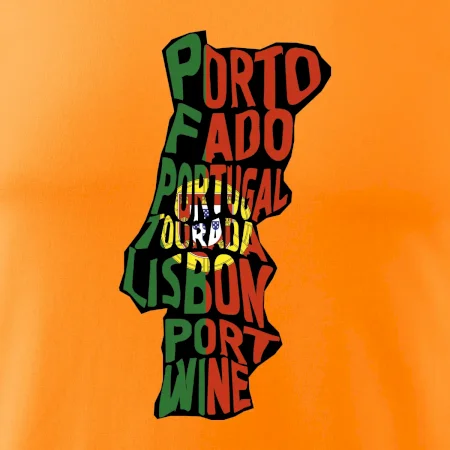 Mapy - názvy měst - Portugalsko