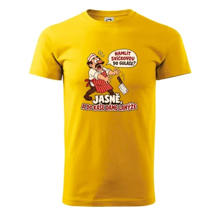 Svíčková do guláše a lanýže do kaše