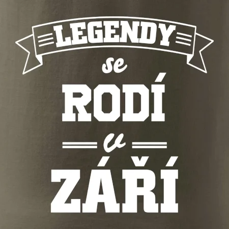Legendy se rodí v září