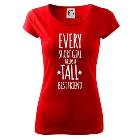 Every short girl needs a tall best friend