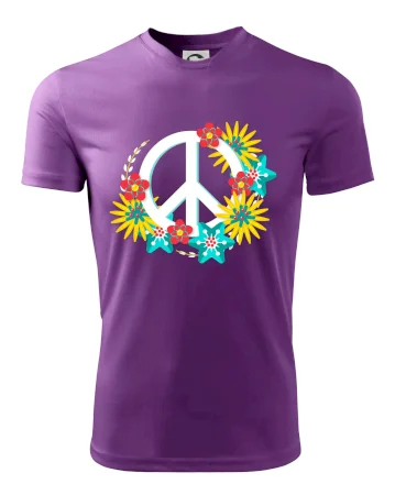 Peace symbol abstraktní