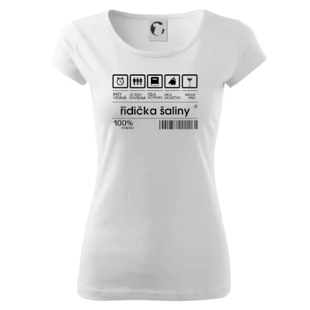 Čárový kód - řidička šaliny
