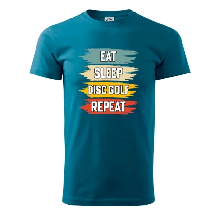 Disc Golf eat sleep barevné