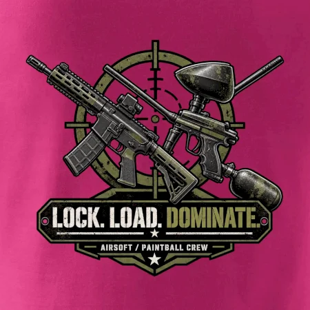 Taktická výzva lock load dominate airsoft