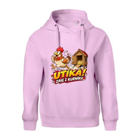 Útěk slepice z kurníku