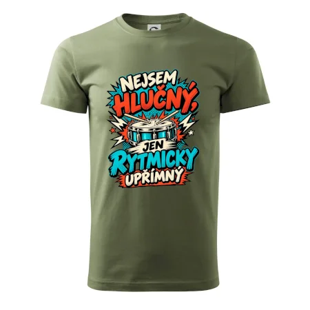 Nejsem hlučný jen rytmicky upřímný - vtipný buben