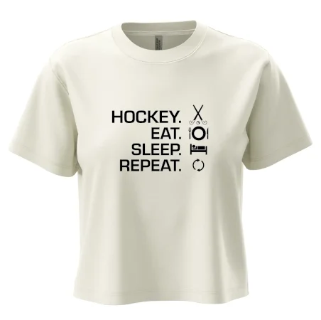 Pozemní hokej eat sleep repeat