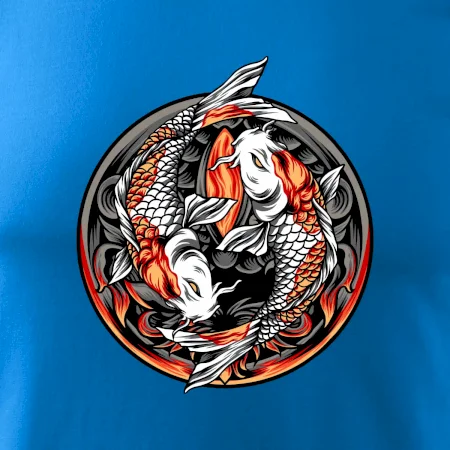 Yin & Yang Koi kapr - oranžový