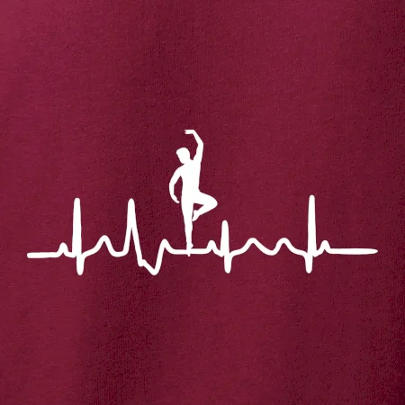 EKG tanečník muž