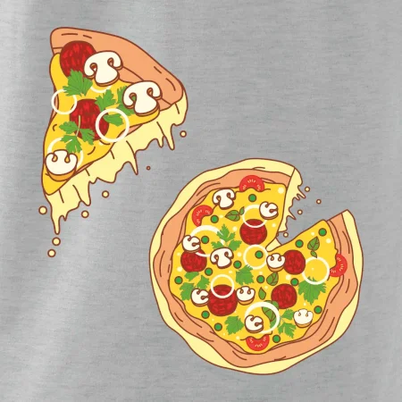 Pizza + Pizza kousek