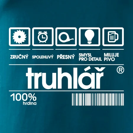 Čárový kód truhlář