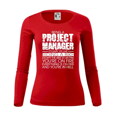 Being A Project Manager - bike