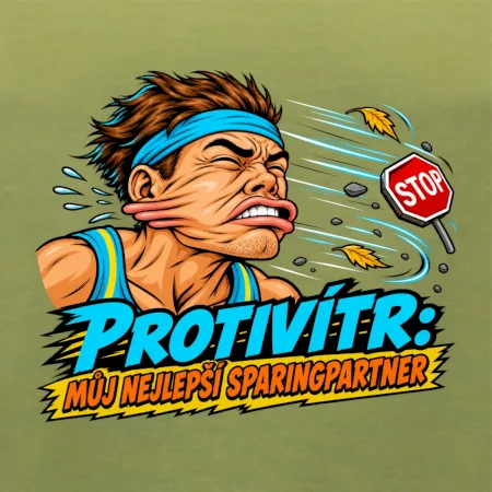 Běžecký protivítr můj sparingpartner