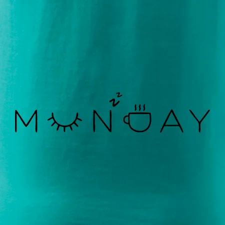Monday nápis