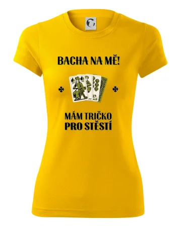 Tričko pro štěstí - Prší