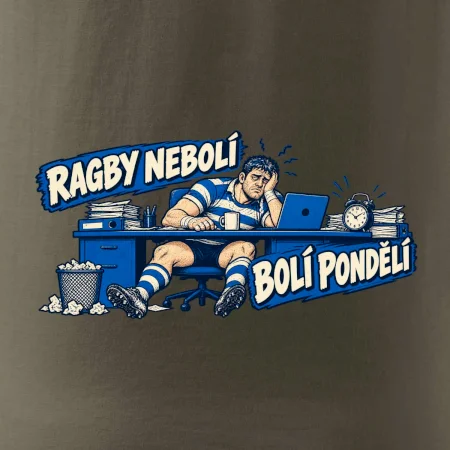 Ragby nebolí, bolí pondělí