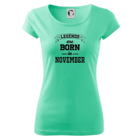 Legends are born in November