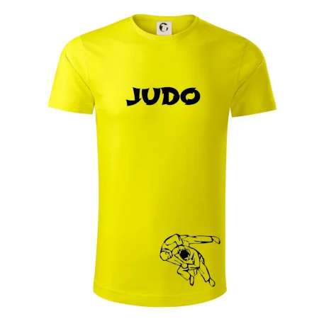 Judo nápis + postavy
