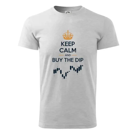 Keep Calm and Buy the Dip - koruna  a graf