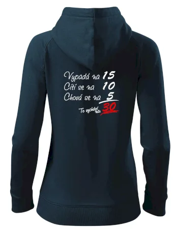 Vypadá, cítí se, chová se - 30 let