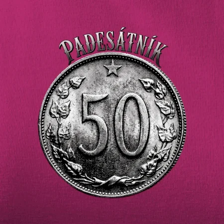 Padesátník 1963 - 1978 s nápisem