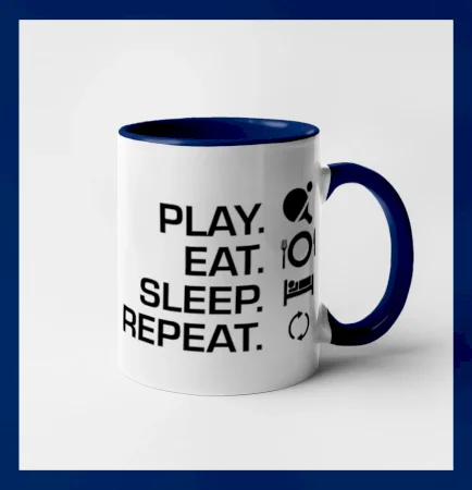 Stolní tenis - eat sleep