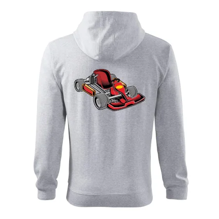 Motokára červená